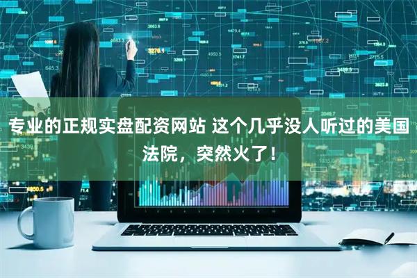 专业的正规实盘配资网站 这个几乎没人听过的美国法院，突然火了！